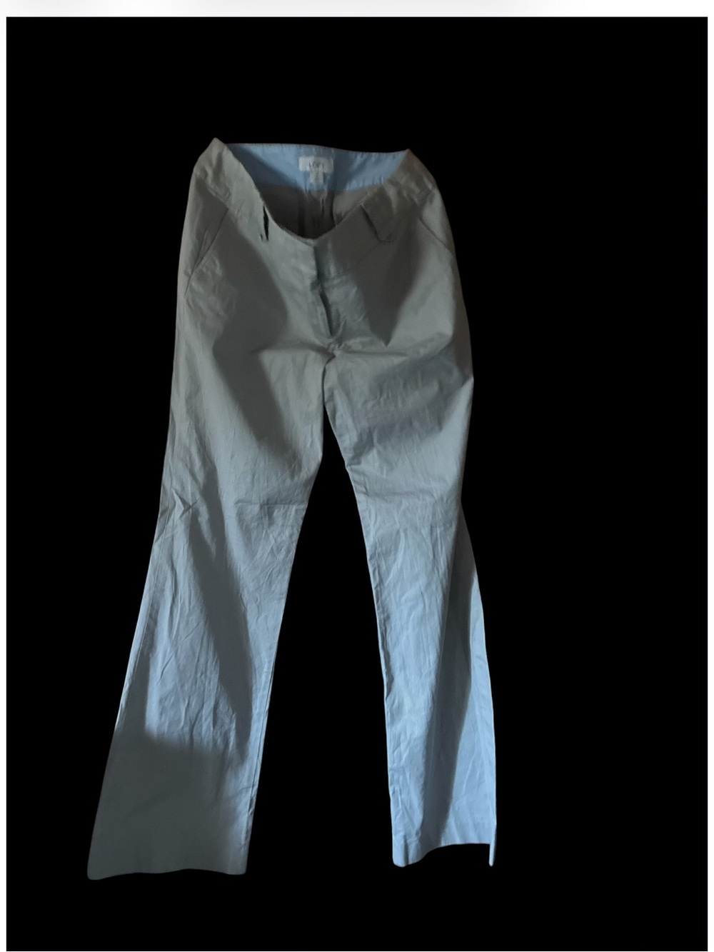 Ann Taylor LOFT "Ann" Fit Trousers Khaki Beige - Women's Size 8